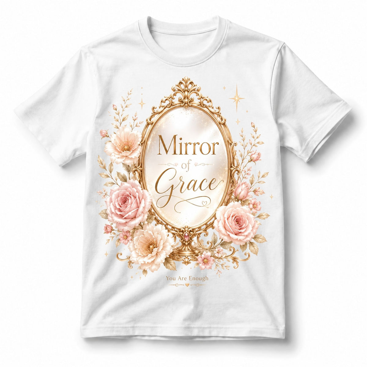 تيشيرت نسائي بتصميم Mirror من رقة