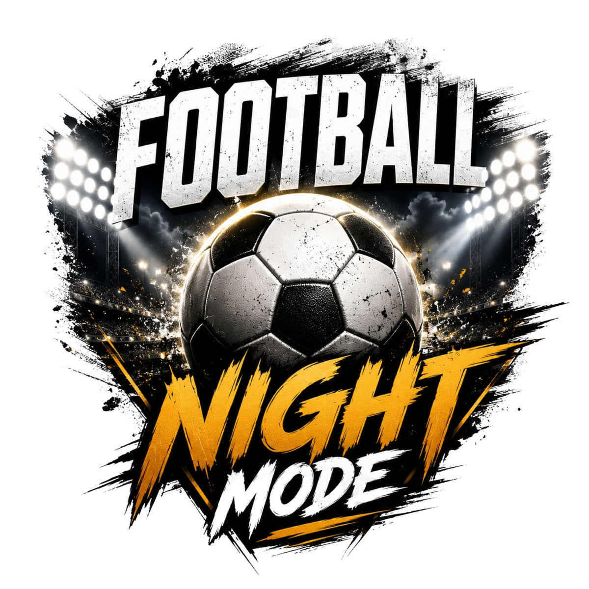 Football Night Mode T-Shirt