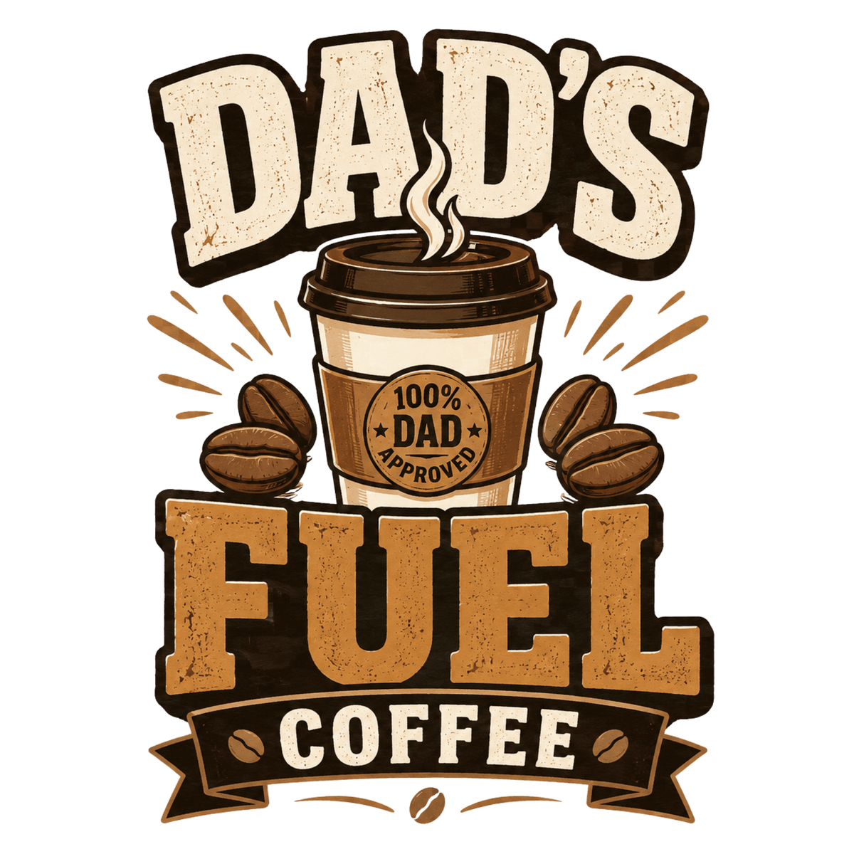 تيشيرت أبي's Fuel قهوة