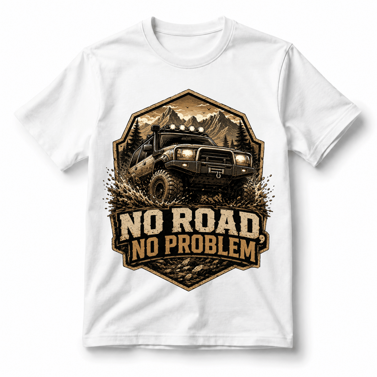 No Road No Problem Off-Road T-Shirt