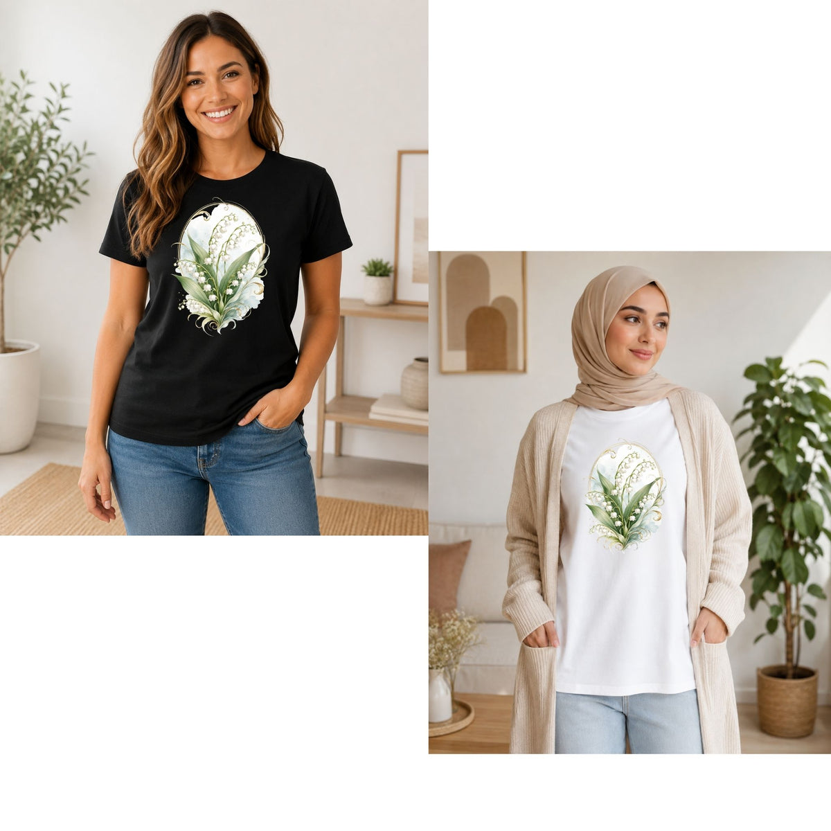 Lily of the Valley Grace – Women’s T-Shirt
