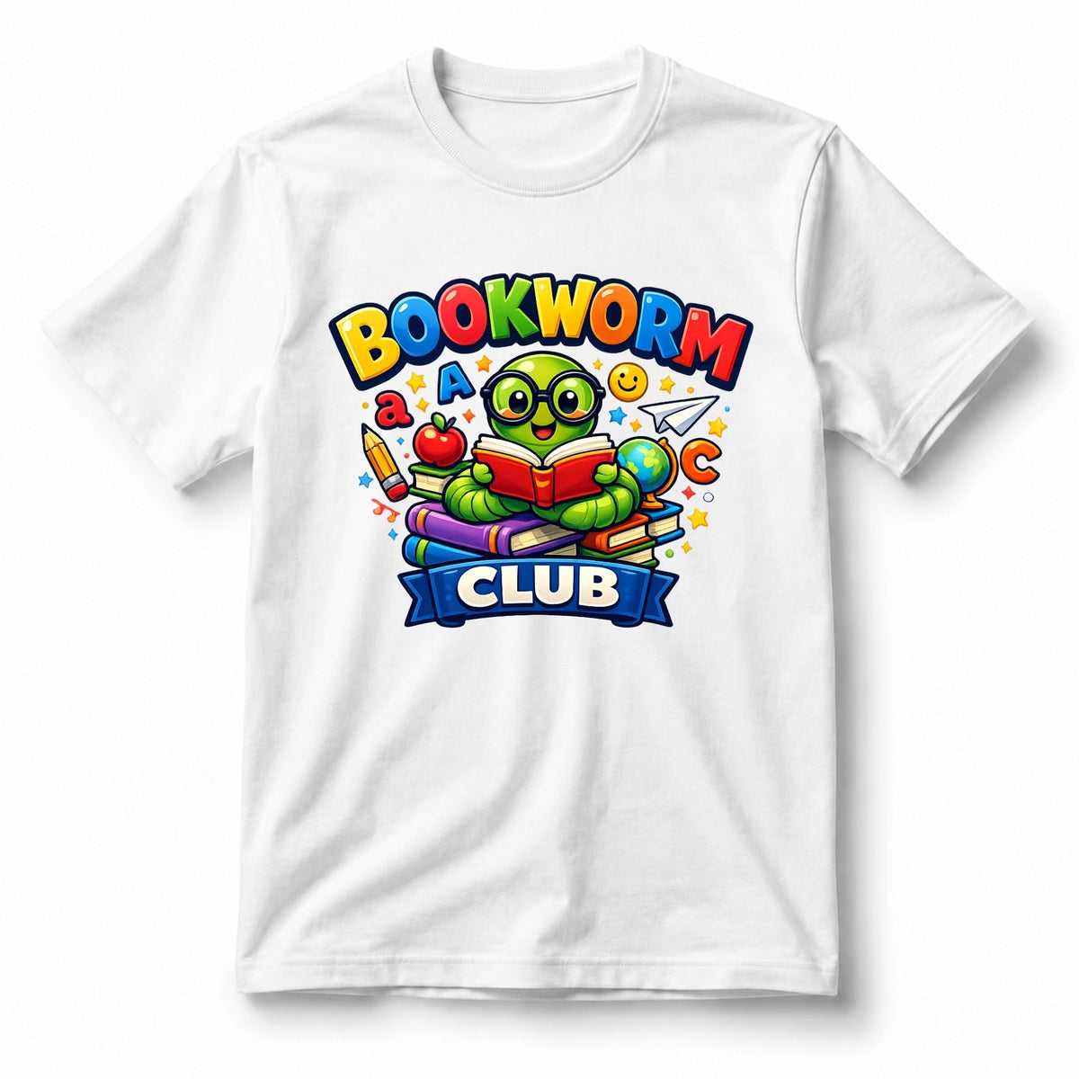 Bookworm Club – Kids’ T-Shirt