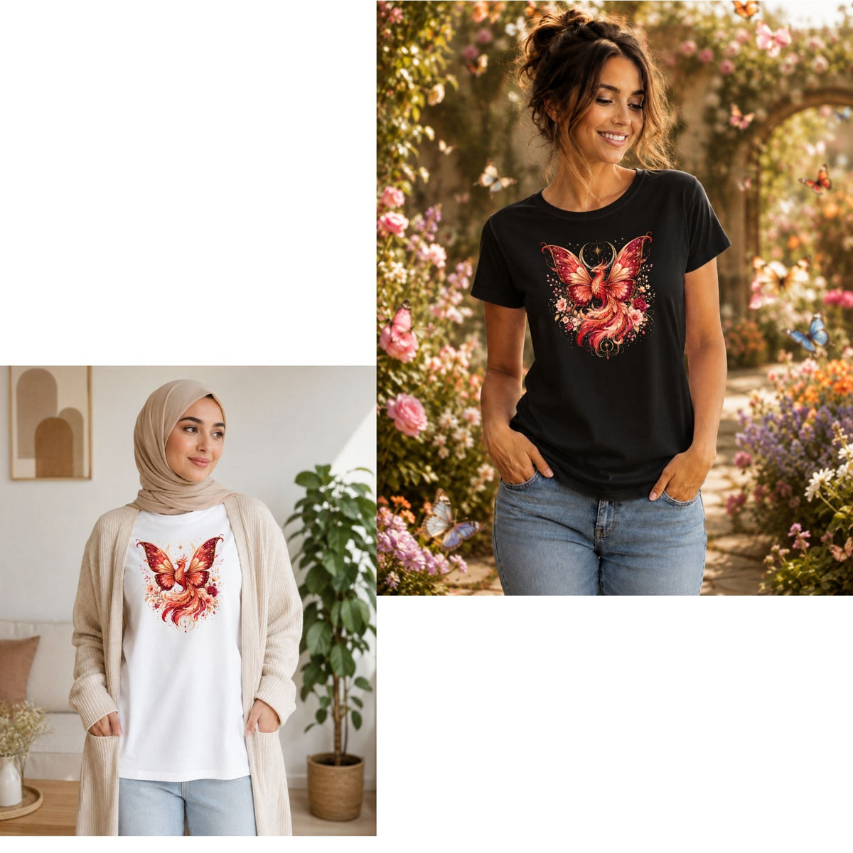 Phoenix Butterfly – Women’s T-Shirt