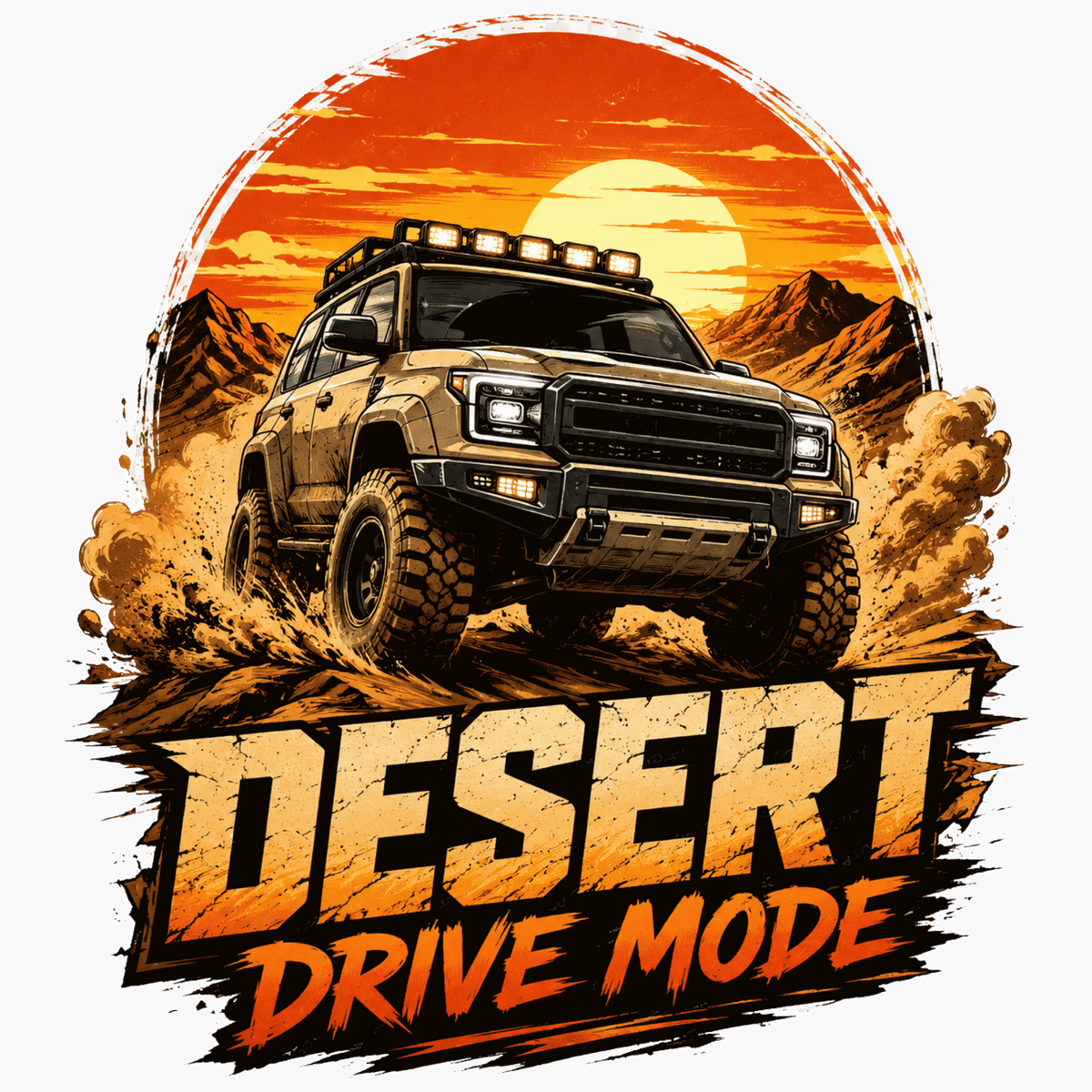 Desert Drive Mode Off-Road T-Shirt