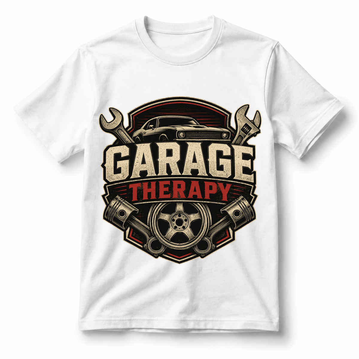 Garage Therapy Car T-Shirt