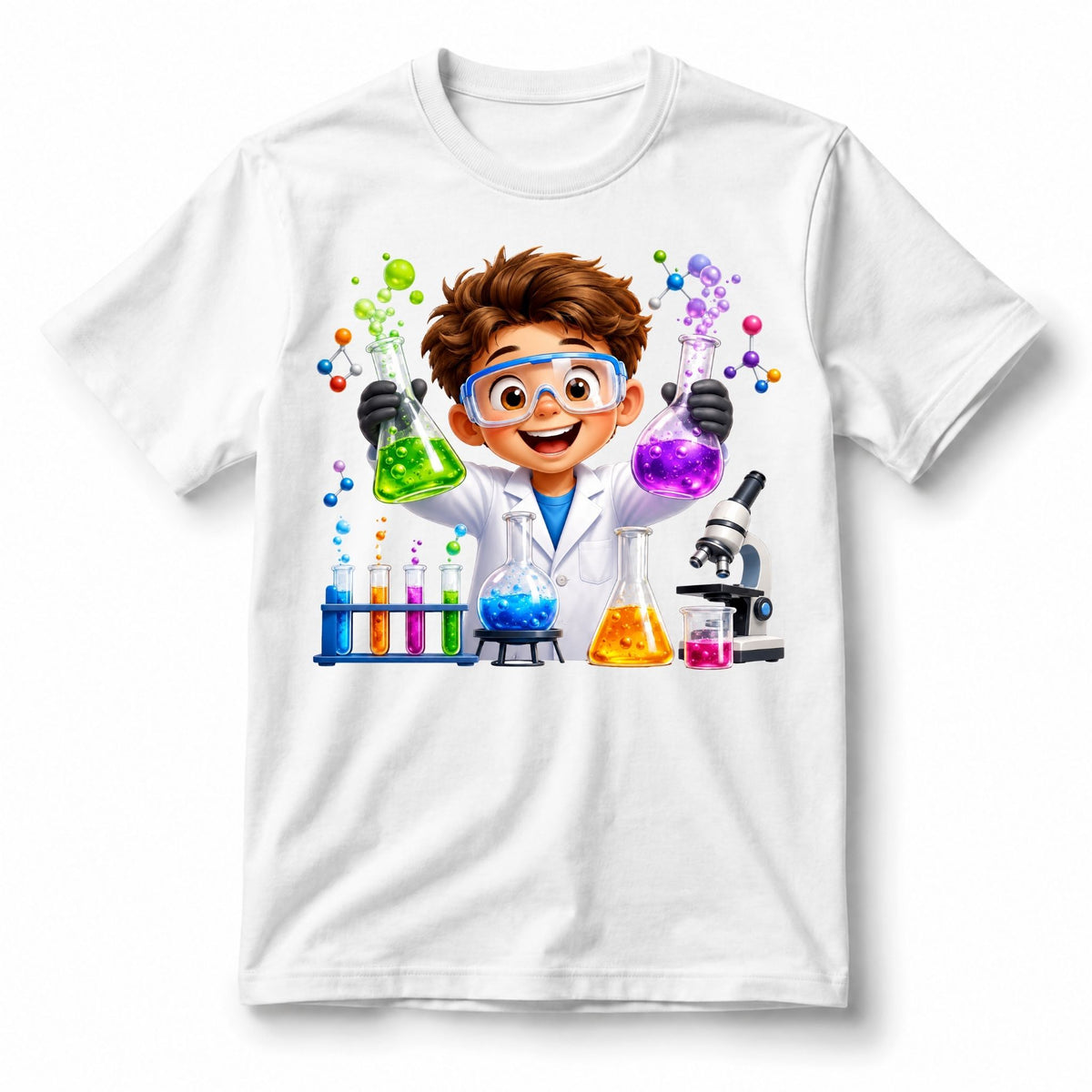 Little Scientist Lab – Kids’ T-Shirt