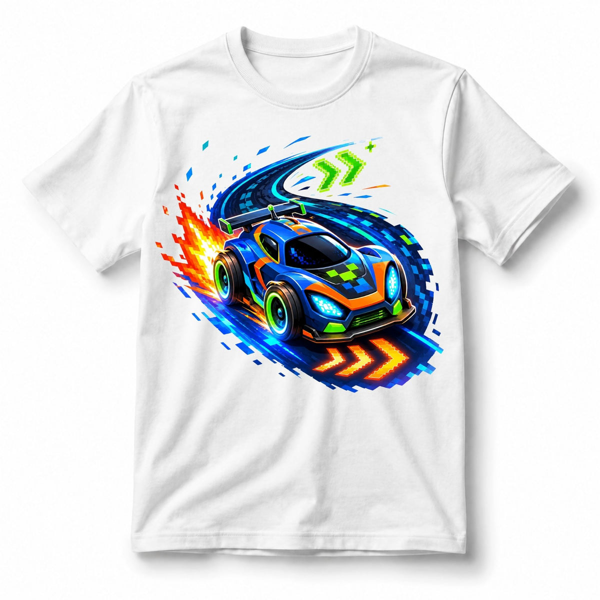 تيشيرت أطفال بتصميم Turbo Racing Dash