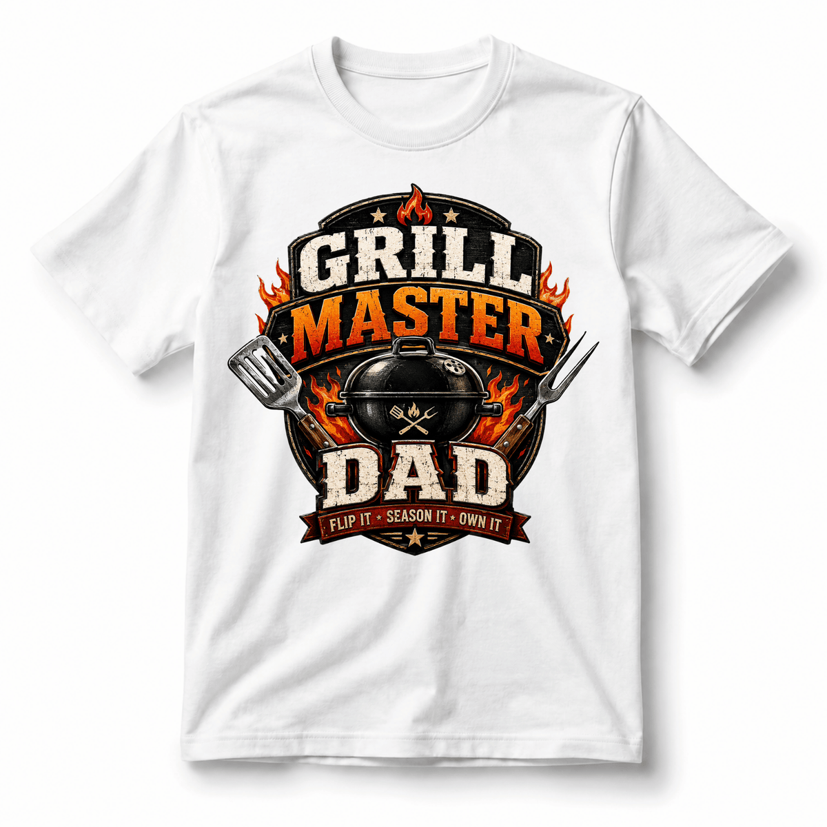 تيشيرت Grill Master Dad BBQ