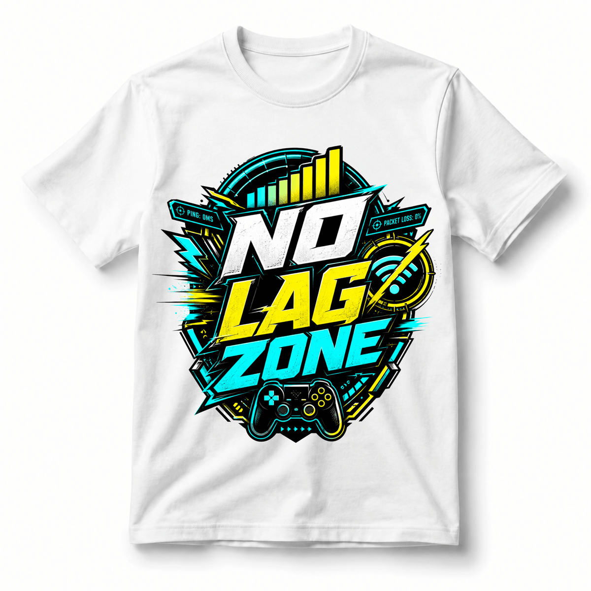 تيشيرت No Lag Zone