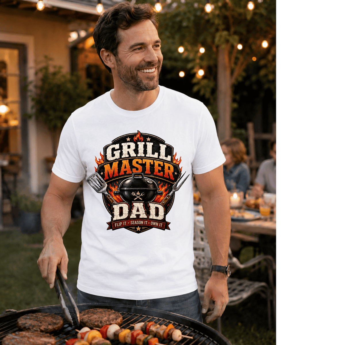 تيشيرت Grill Master Dad BBQ