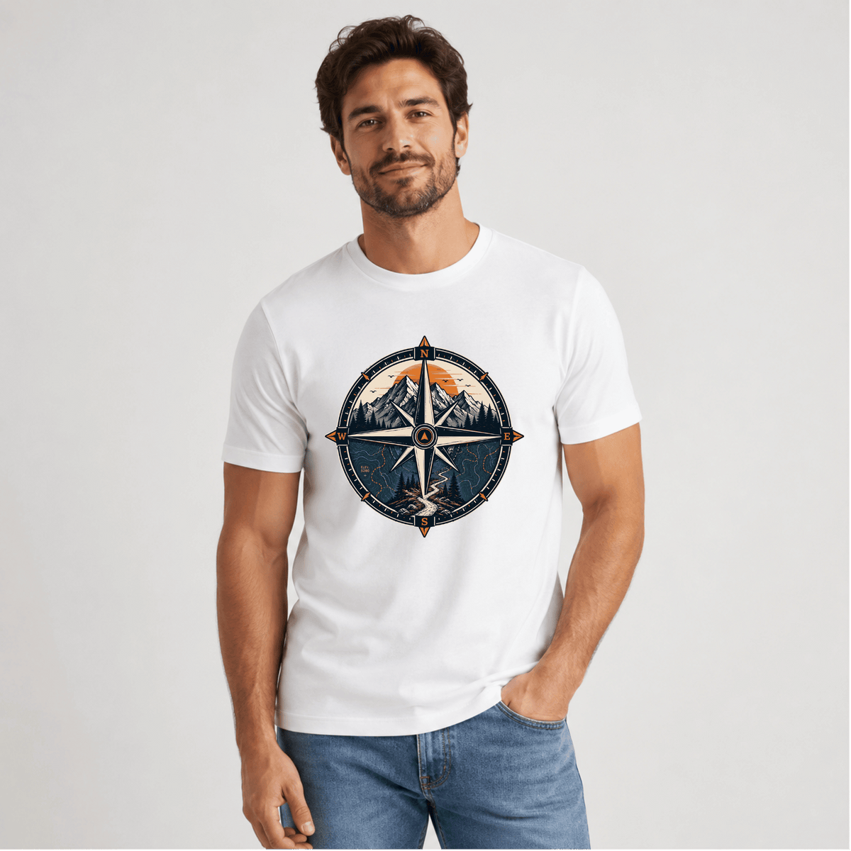 Mountain Compass Adventure T-Shirt