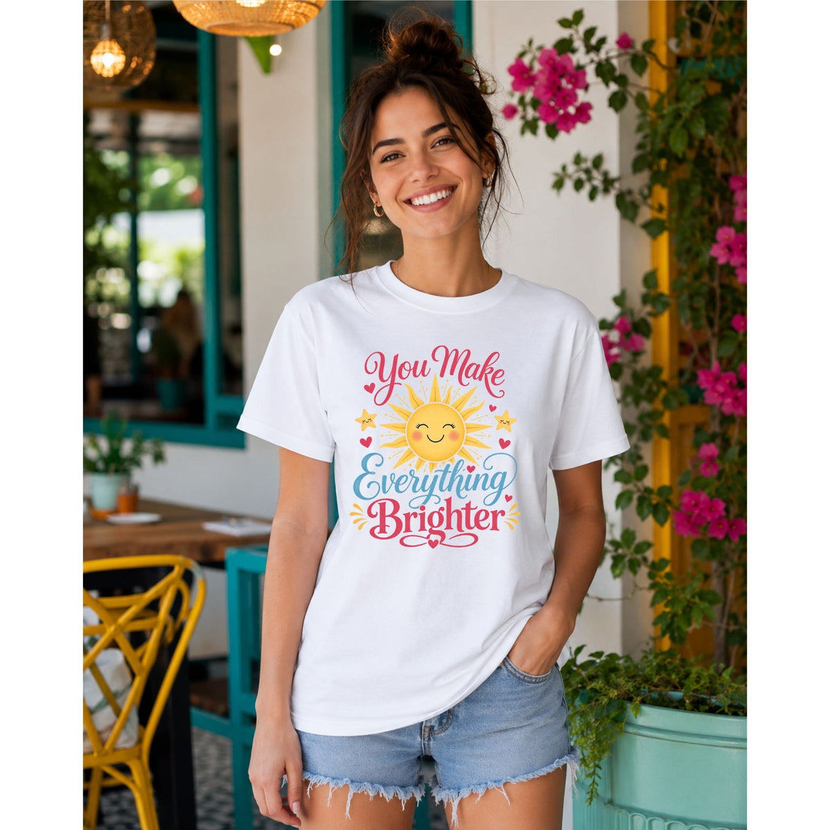 You Make Everything Brighter – Women’s T-Shirt