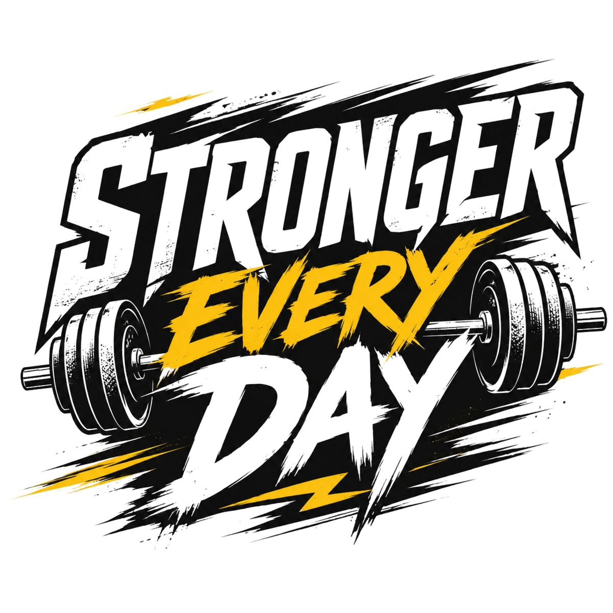 تيشيرت أقوى كل يوم Fitness