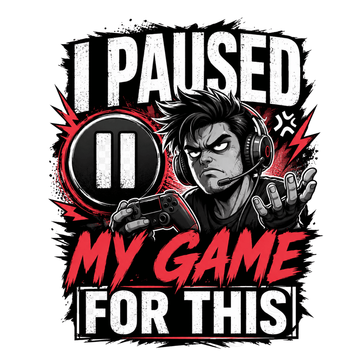 I Paused My Game for This