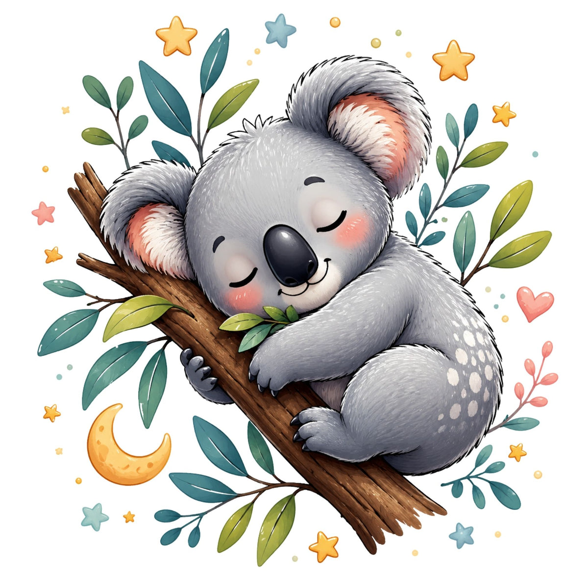 تيشيرت أطفال بتصميم Koala Nap Club