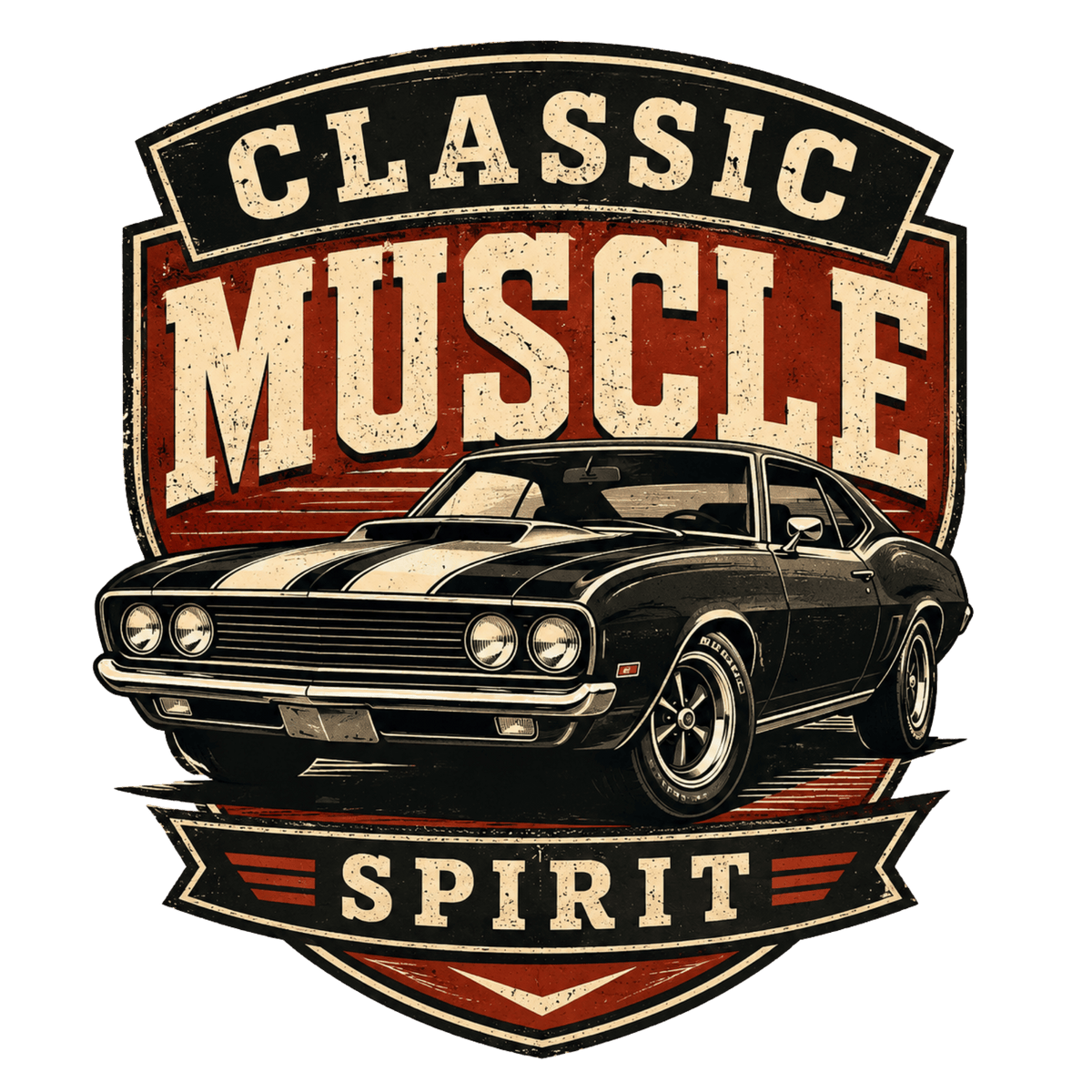 Classic Muscle Spirit T-Shirt