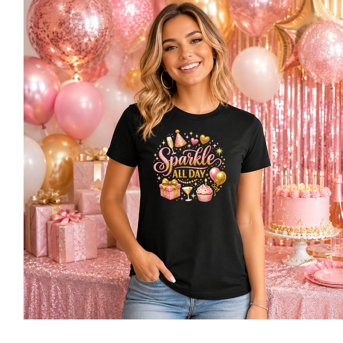 تيشيرت Sparkle All Day