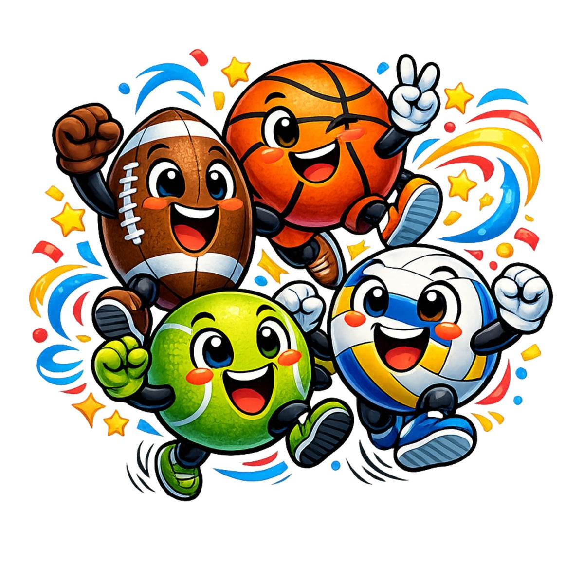 Mini Sports Squad – Kids’ T-Shirt
