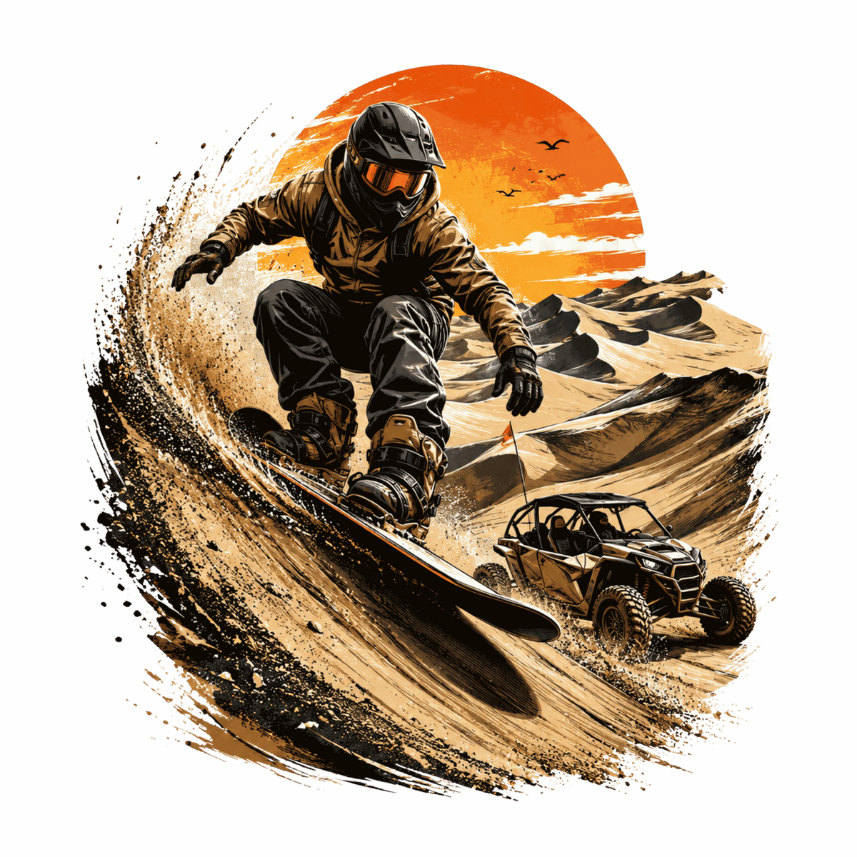 Desert Rider Adventure T-Shirt