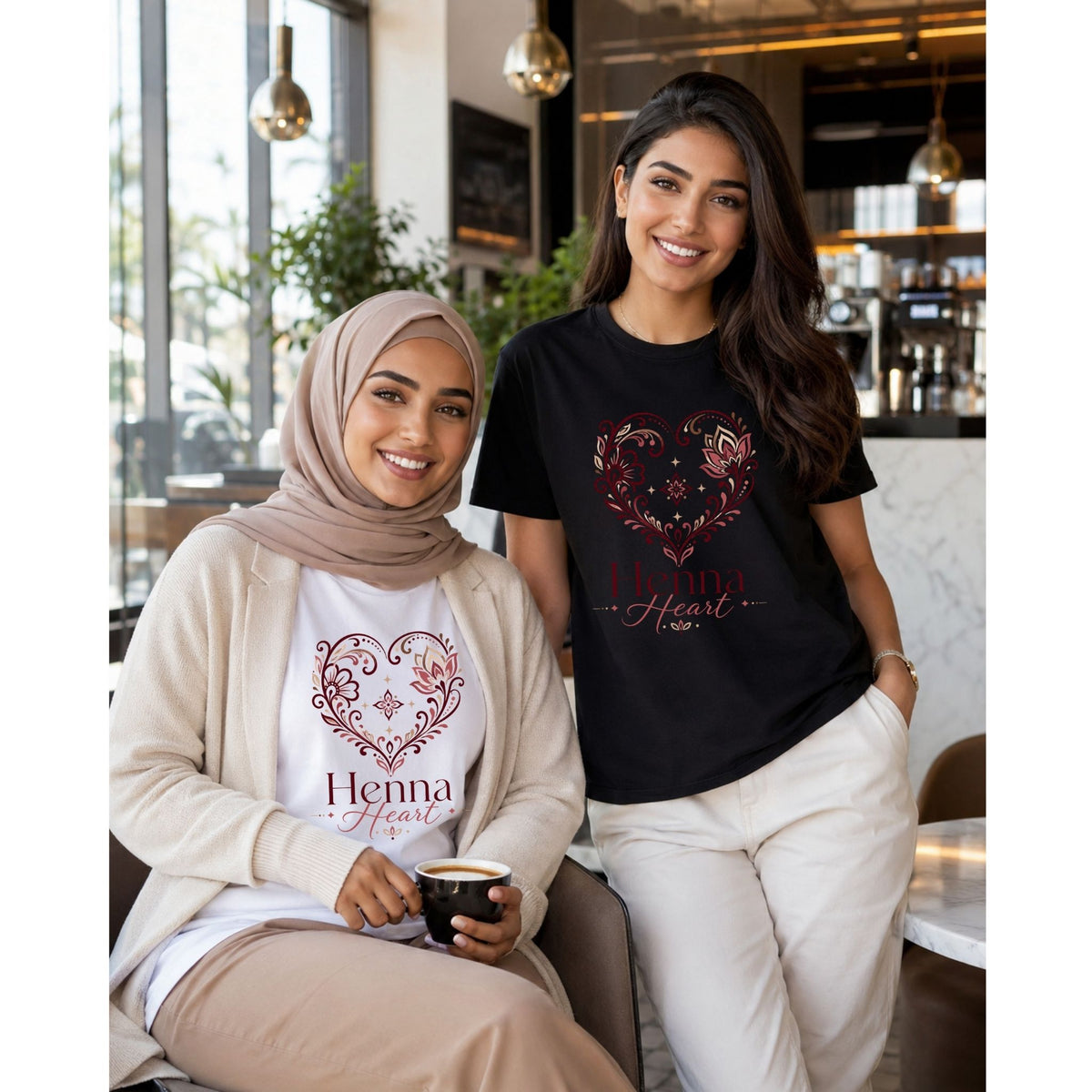 Henna Heart – Women’s T-Shirt