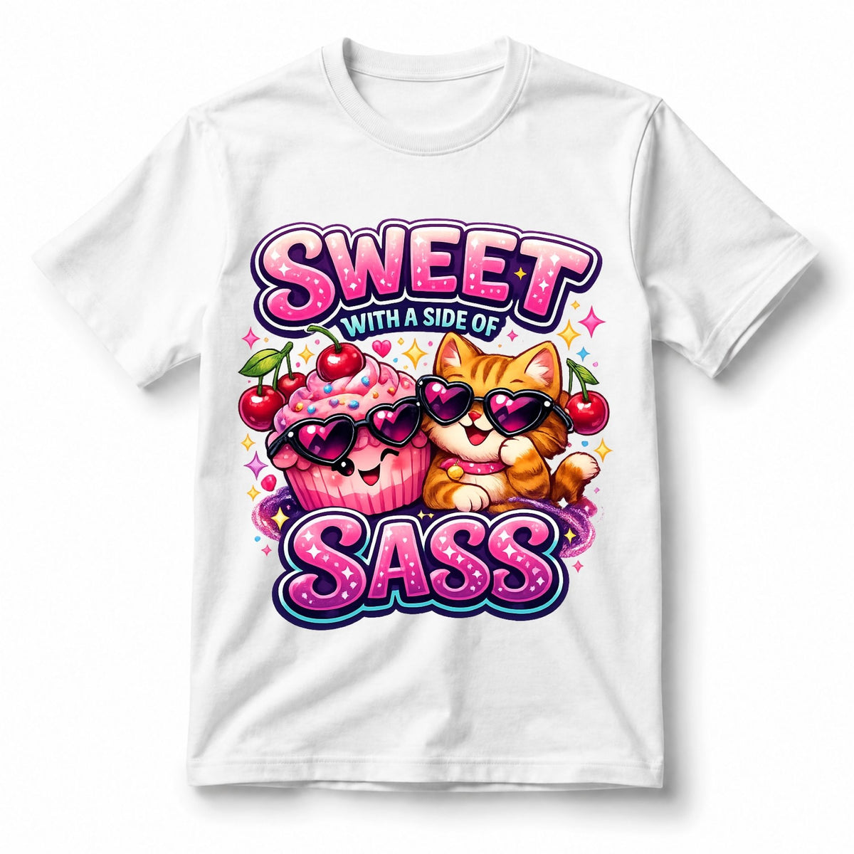 Sweet with a Side of Sass – Kids’ T-Shirt