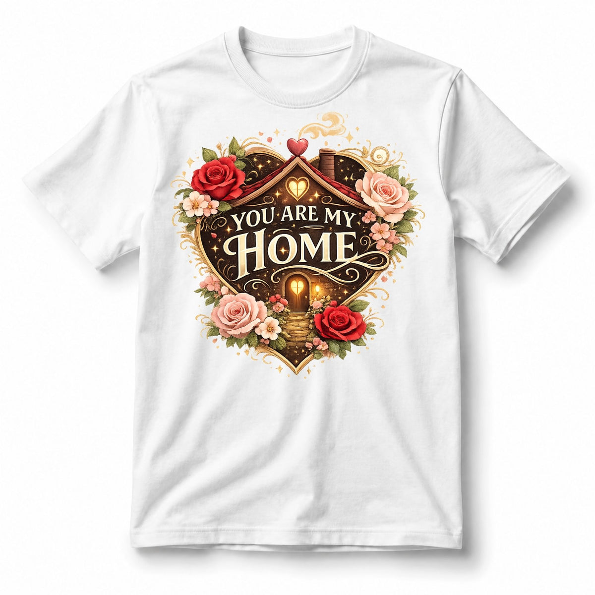 تيشيرت You Are My Home Floral