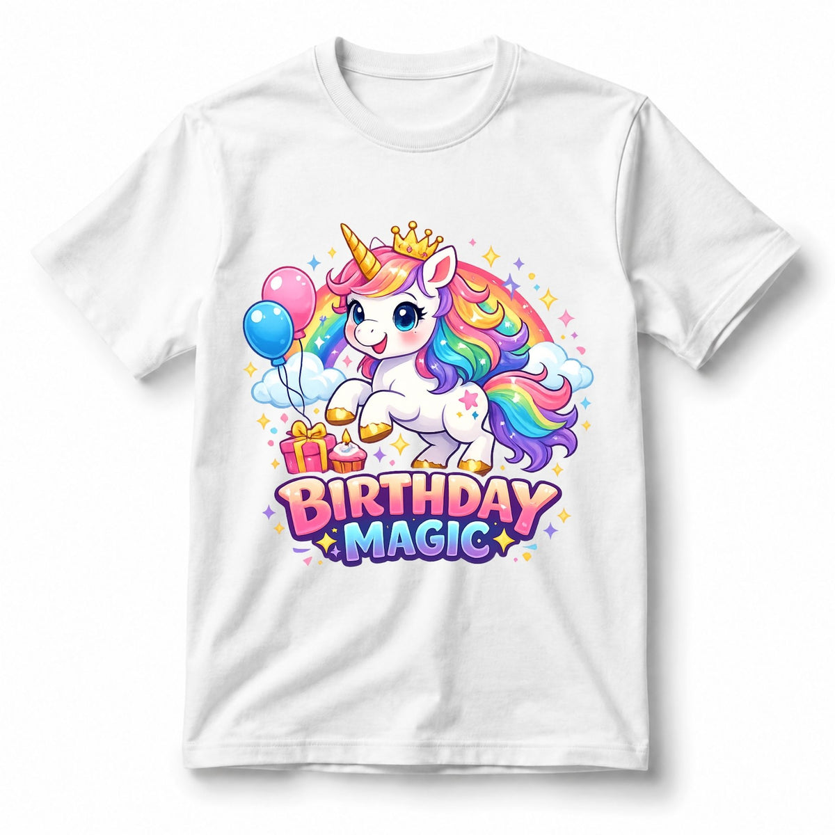 Unicorn Birthday Magic – Kids’ T-Shirt