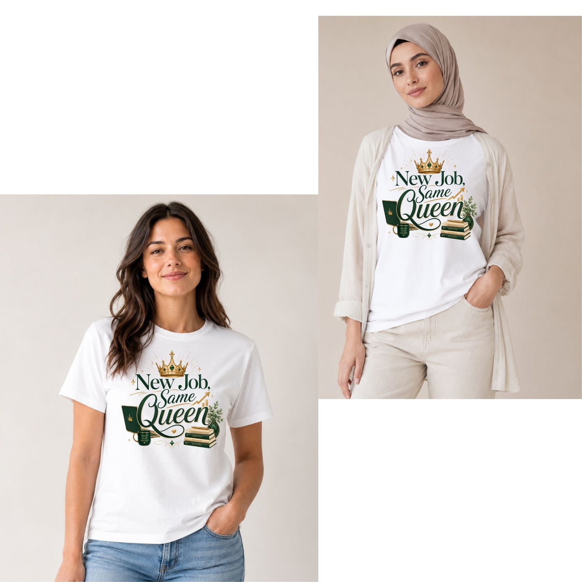 New Job, Same Queen – Women’s T-Shirt