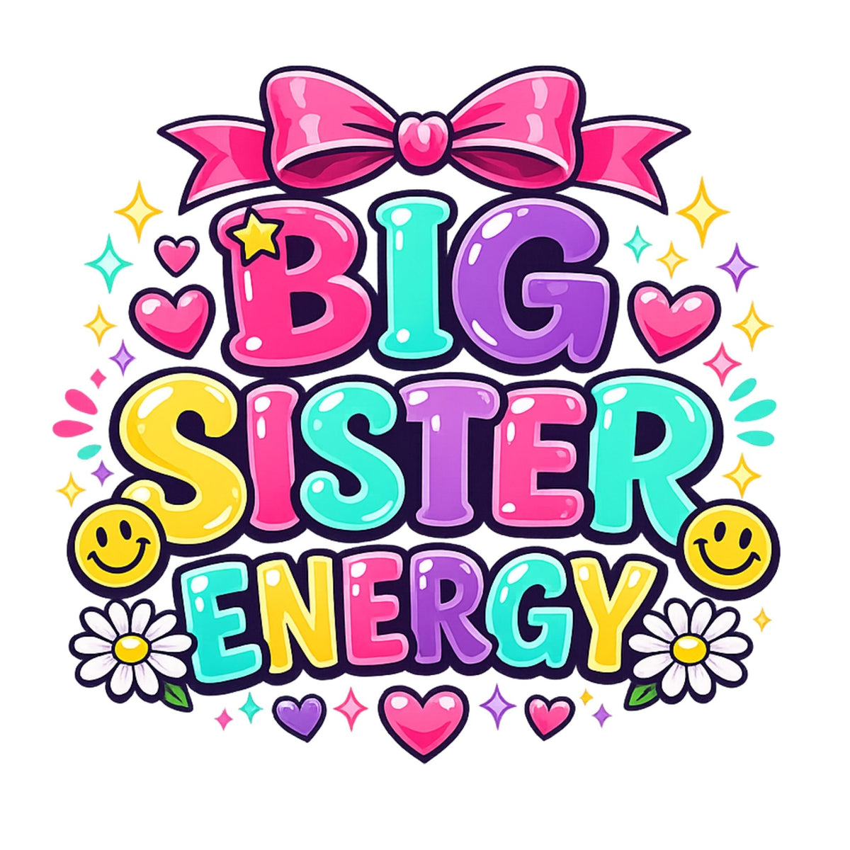 Big Sister Energy – Kids’ T-Shirt