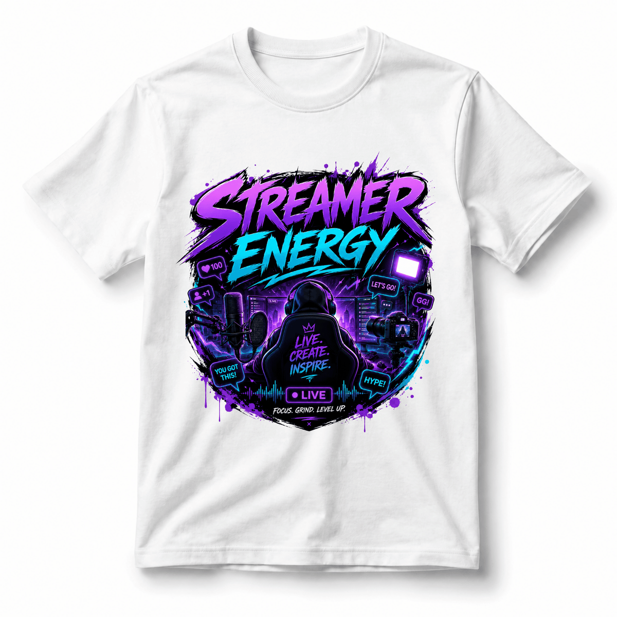 تيشيرت Streamer Energy
