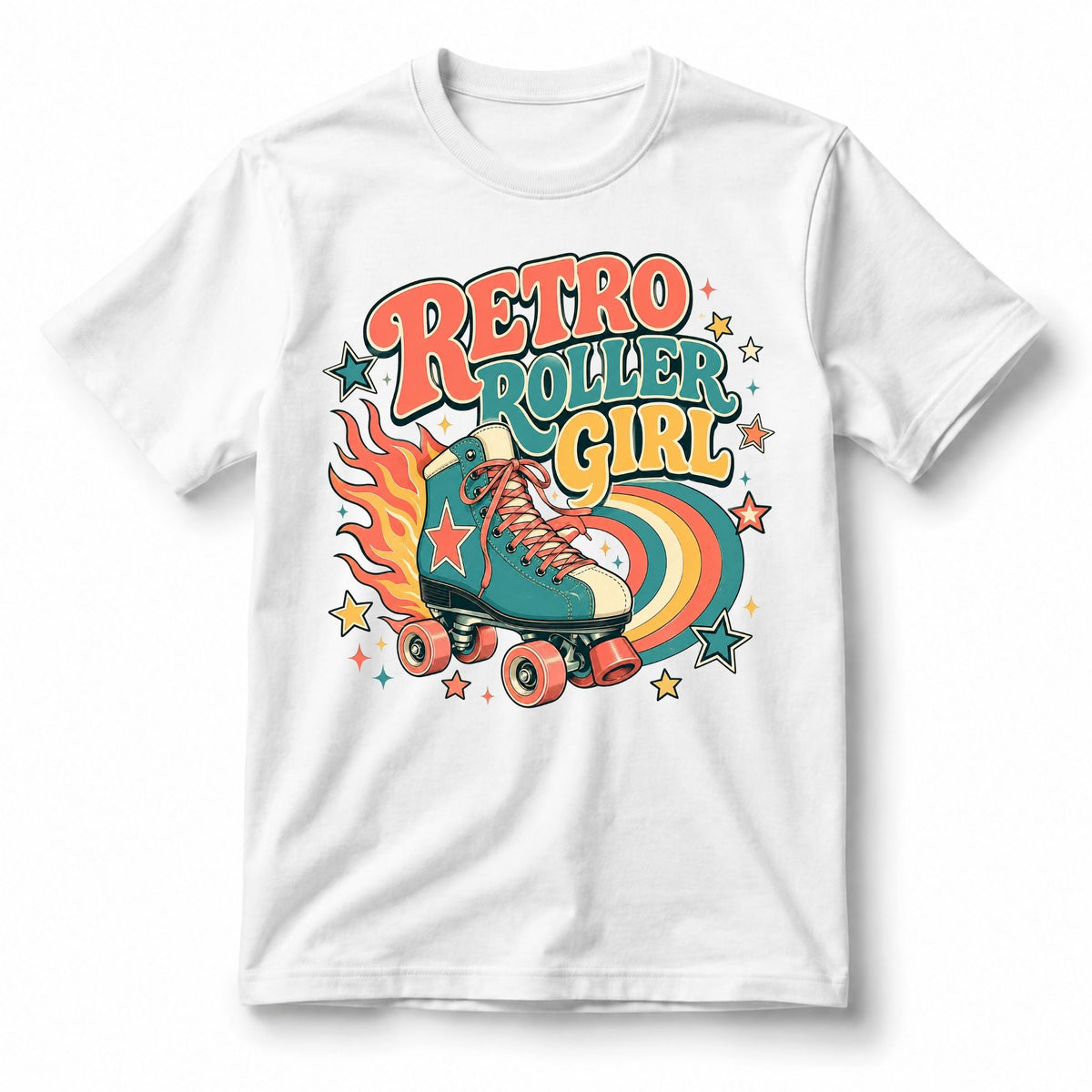 Retro Roller Girl – Women’s T-Shirt