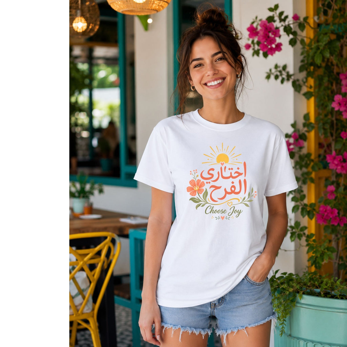 Choose Joy (Arabic) – Women’s T-Shirt