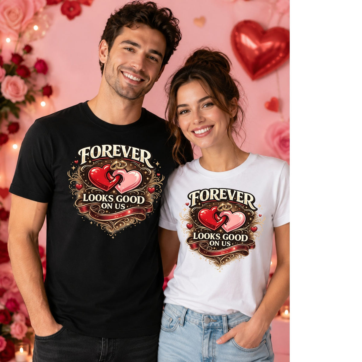 تيشيرت للأبد Looks حلوة على نا