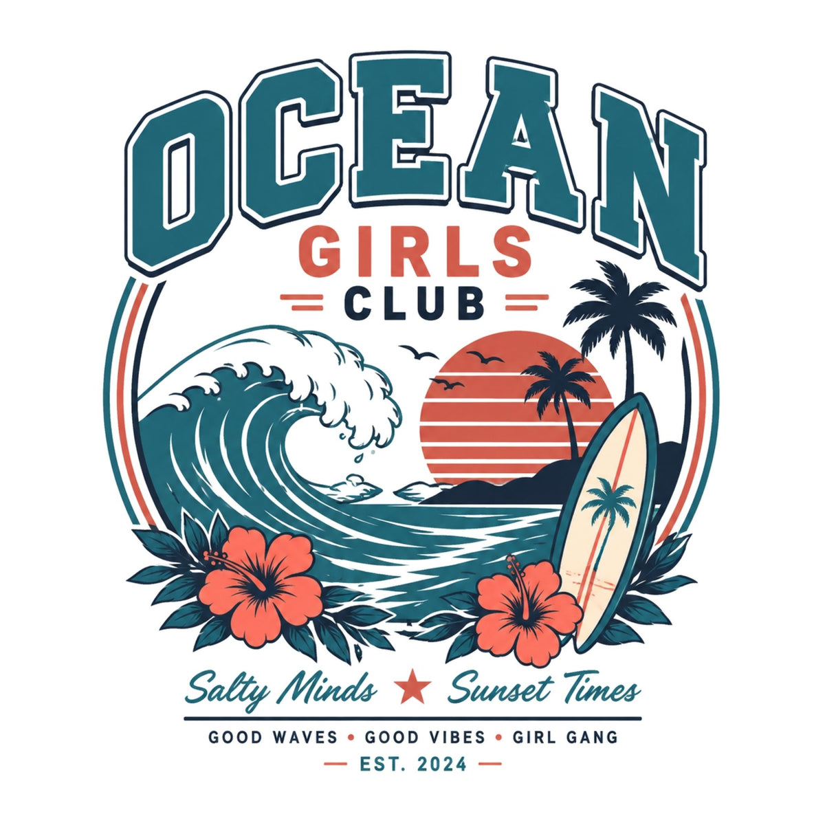 Ocean Girls Club – Women’s T-Shirt