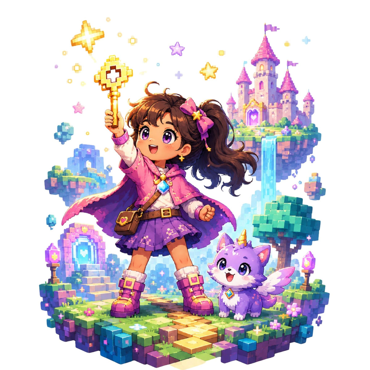 تيشيرت أطفال بتصميم Magical بكسل مهمة