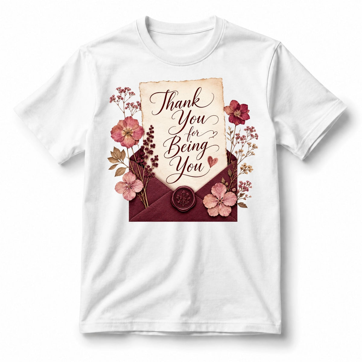 تيشيرت نسائي بتصميم Thank You for Being You