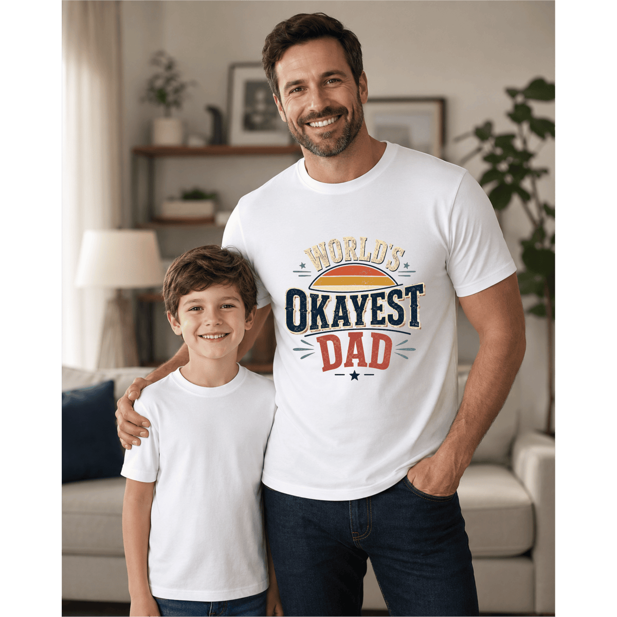 World’s Okayest Dad T-Shirt