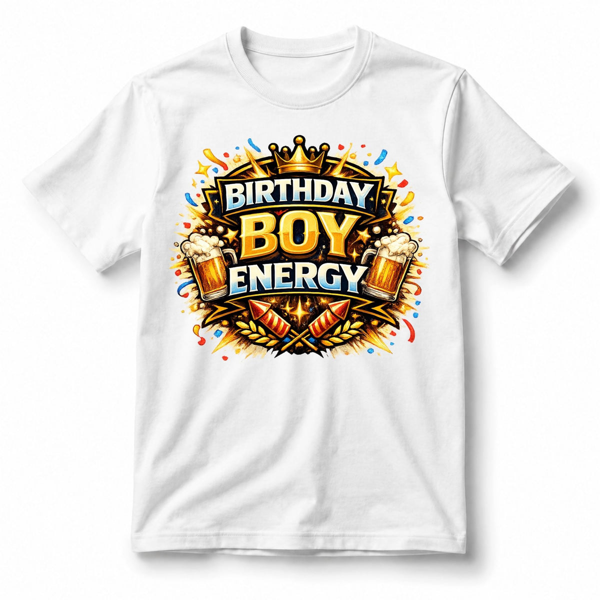 Birthday Boy Energy – T-Shirt