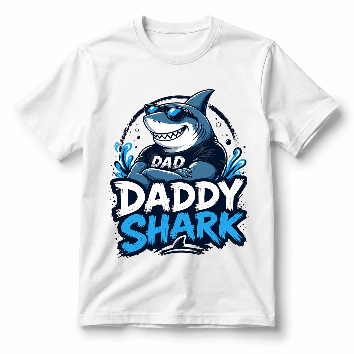 Shark Dad Funny T-Shirt