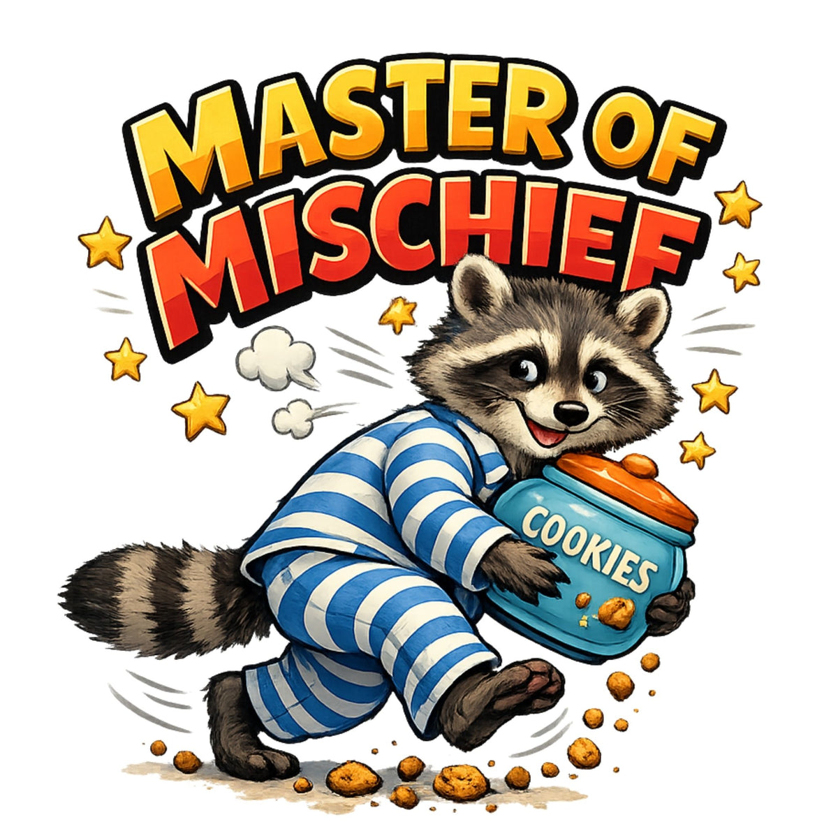تيشيرت أطفال بتصميم Master of Mischief