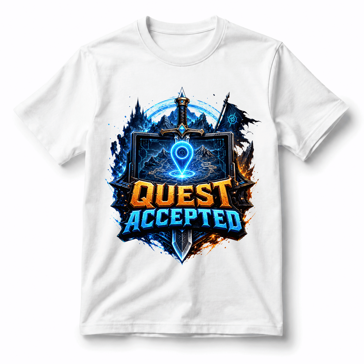 تيشيرت Quest Accepted