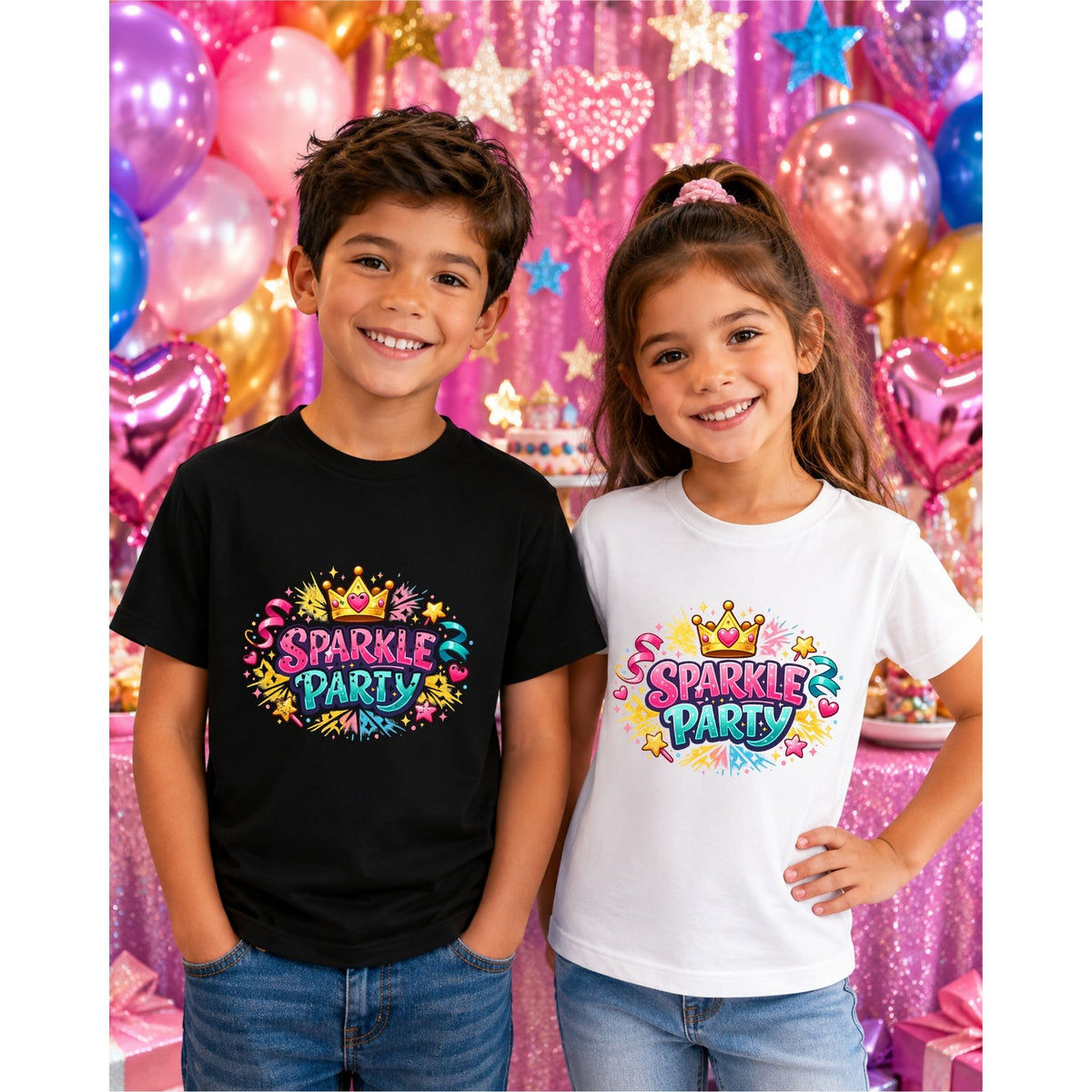 Sparkle Party Celebration – Kids’ T-Shirt