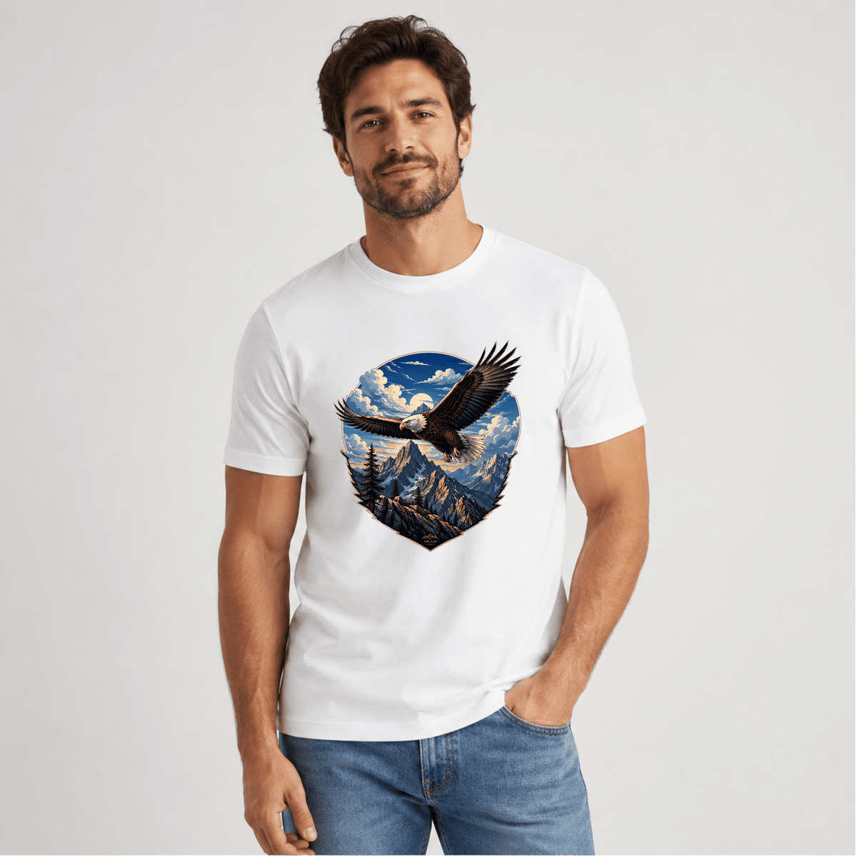 تيشيرت Soaring نسر جبل