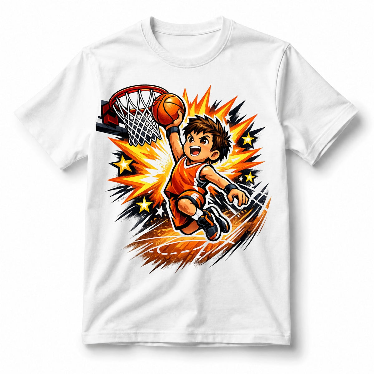 تيشيرت أطفال بتصميم Slam Dunk Champ