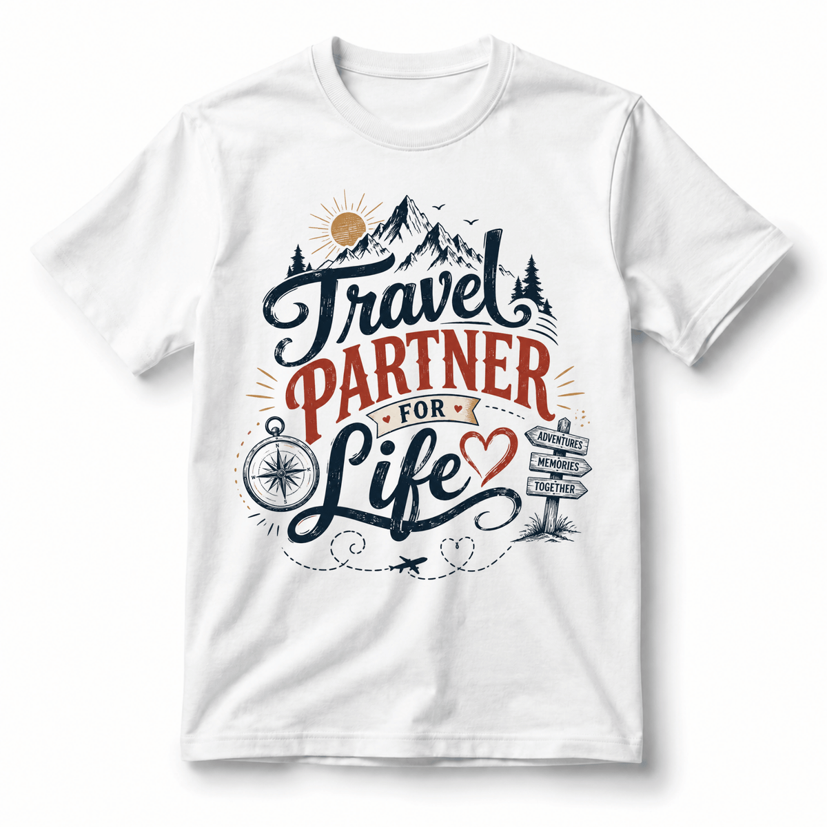 Travel Partner for Life T-Shirt