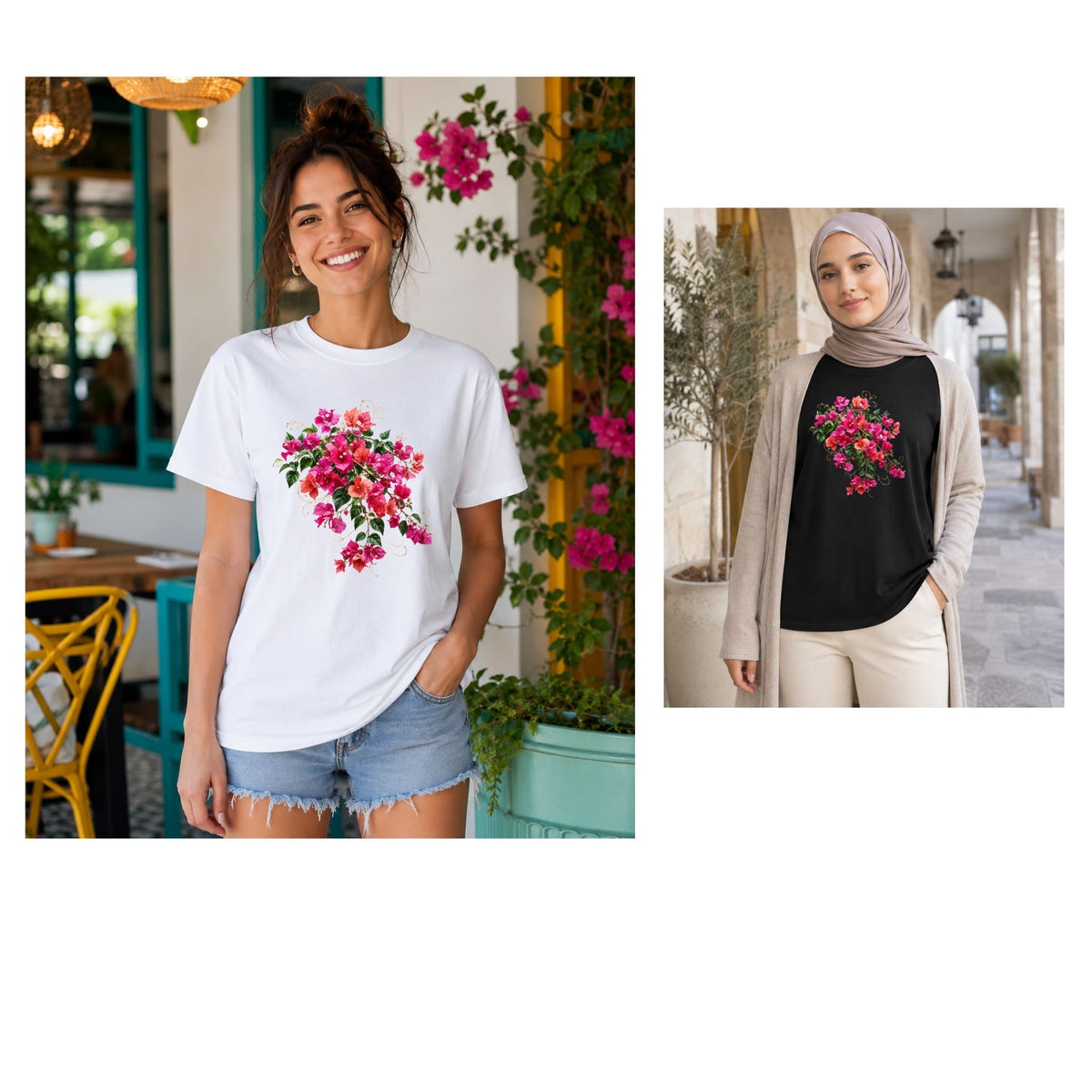 Bougainvillea Glow – Women’s T-Shirt