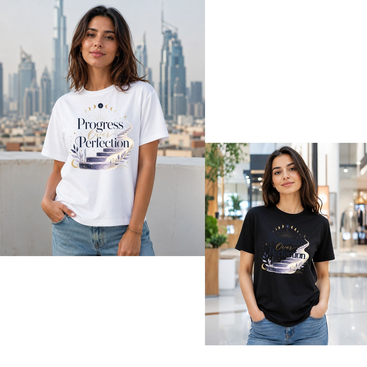Progress Over Perfection – Women’s T-Shirt