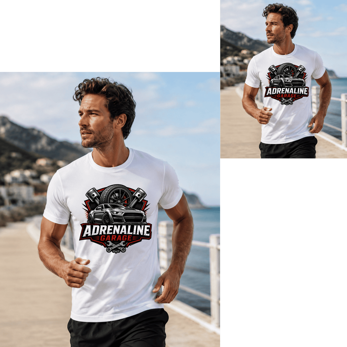 Adrenaline Garage Car T-Shirt