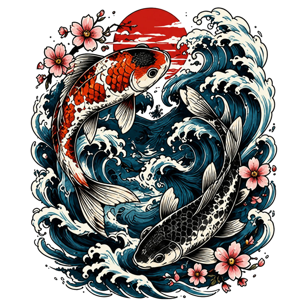Koi Storm – Women’s T-Shirt