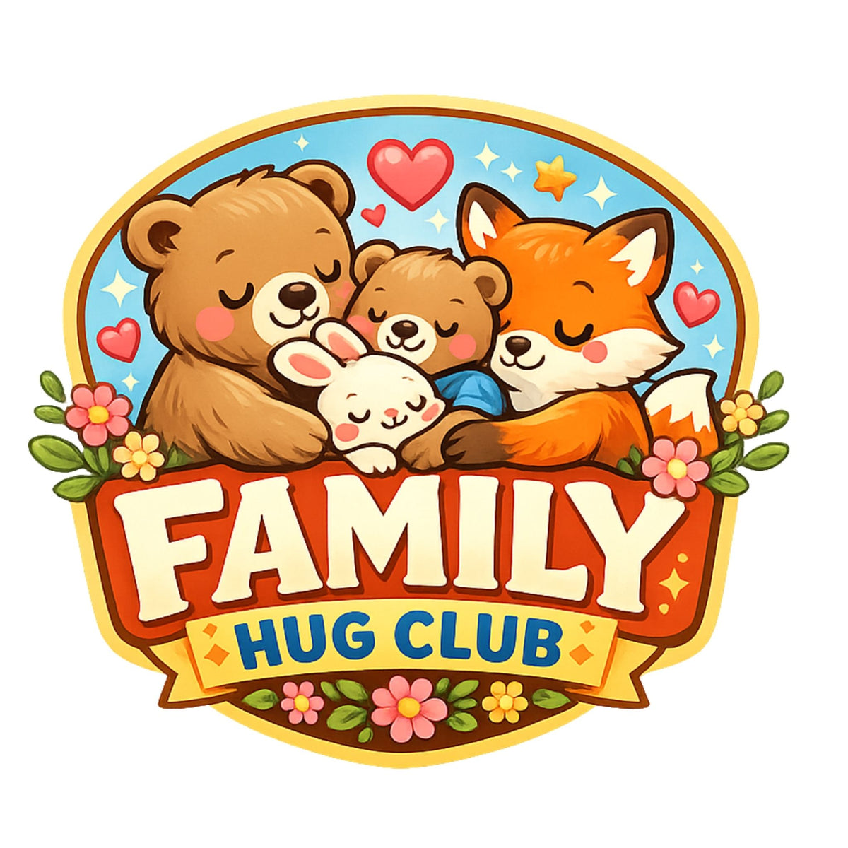 تيشيرت أطفال بتصميم Family Hug Club